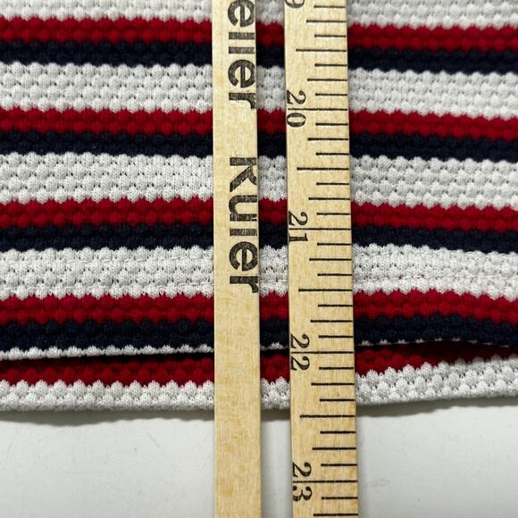 Vintage Pro Spirit Tee Shirt Women Plus 18W Red White Blue Striped Cotton Blend - Picture 5 of 7